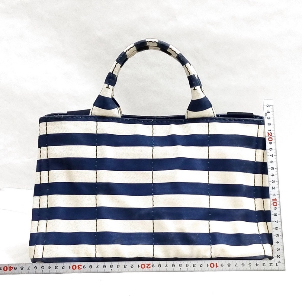 PRADA Canapa Convertible Tote Bag - Picture 3 of 10